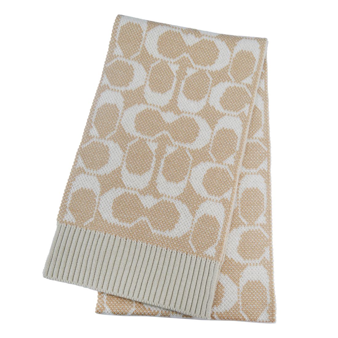 楽天市場】コーチ マフラー スカーフ チョーク COACH SIG C MTL MUF