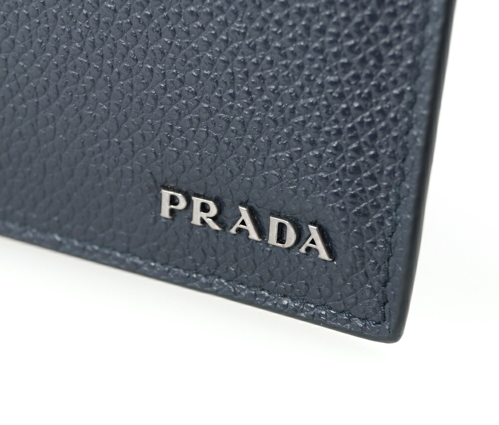 春夏秋冬おさんぽシリーズ Ｅ PRADA プラダ 二つ折り財布 小銭入れ有り