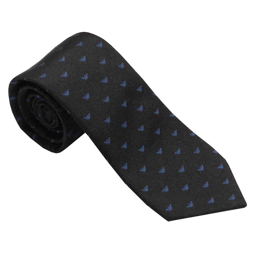 エン急性灰白髄炎 アルマーニ EMPORIO ARMANI タイ 2022SS真似形 340182 2R616 00320 BLACK 黒いこと 黒 小紋 ロゴタイプ 一般受け 御膳上等 ブランド名 成人男性用 メンズ 今めかしい 成年者式 就職祝い事 父の日 バレンタイン クリスマス