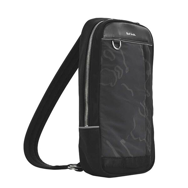 ポールスミス M1a52 Abecam Pr ボディバッグ Bk メンズ おしゃれ ベルトバッグ 男性用 ブラック Paul Smith ポール スミス 男性用 メンズ 人気 ブランド おしゃれ おすすめ Rocobiラッピング無料 ギフト プレゼント お祝い 御祝い 内祝い お返し