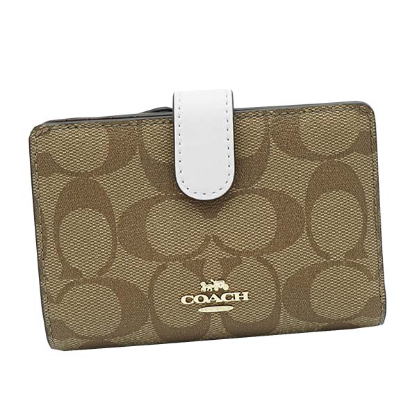 Web限定 コーチf F Imdj8 二つ折り財布 小銭入れ有り Wt ホワイト ベージュ コーチ ファクトリー Coach レディース 女性用 人気 ブランド おしゃれ おすすめ 贈り物 就職祝い 昇進祝い 母の日 クリスマス 人気が高い Danceofhope Com
