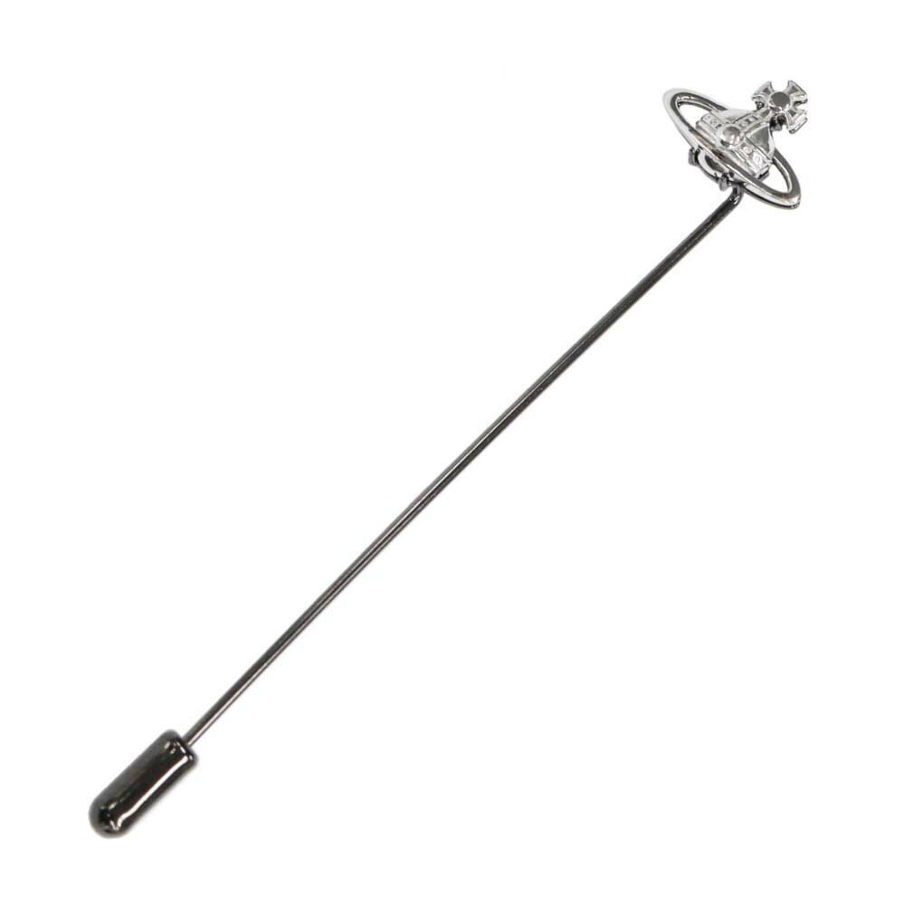 Westwood ヴィヴィアンウエストウッド Btp1007 2 ハットピン ジュエリー 内祝い Vivienne 敬老の日 Btp1007 2 クリスマス Rocobiヴィヴィアン バレンタイン ハットピン 高級ブランド メンズ アクセサリー ピンズ オーブ シルバー プレゼント 男性用 ギフト 成人式