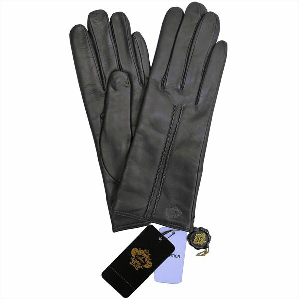 オロビアンコ OROBIANCO レディース手袋 羊革 BLACK ウール glove