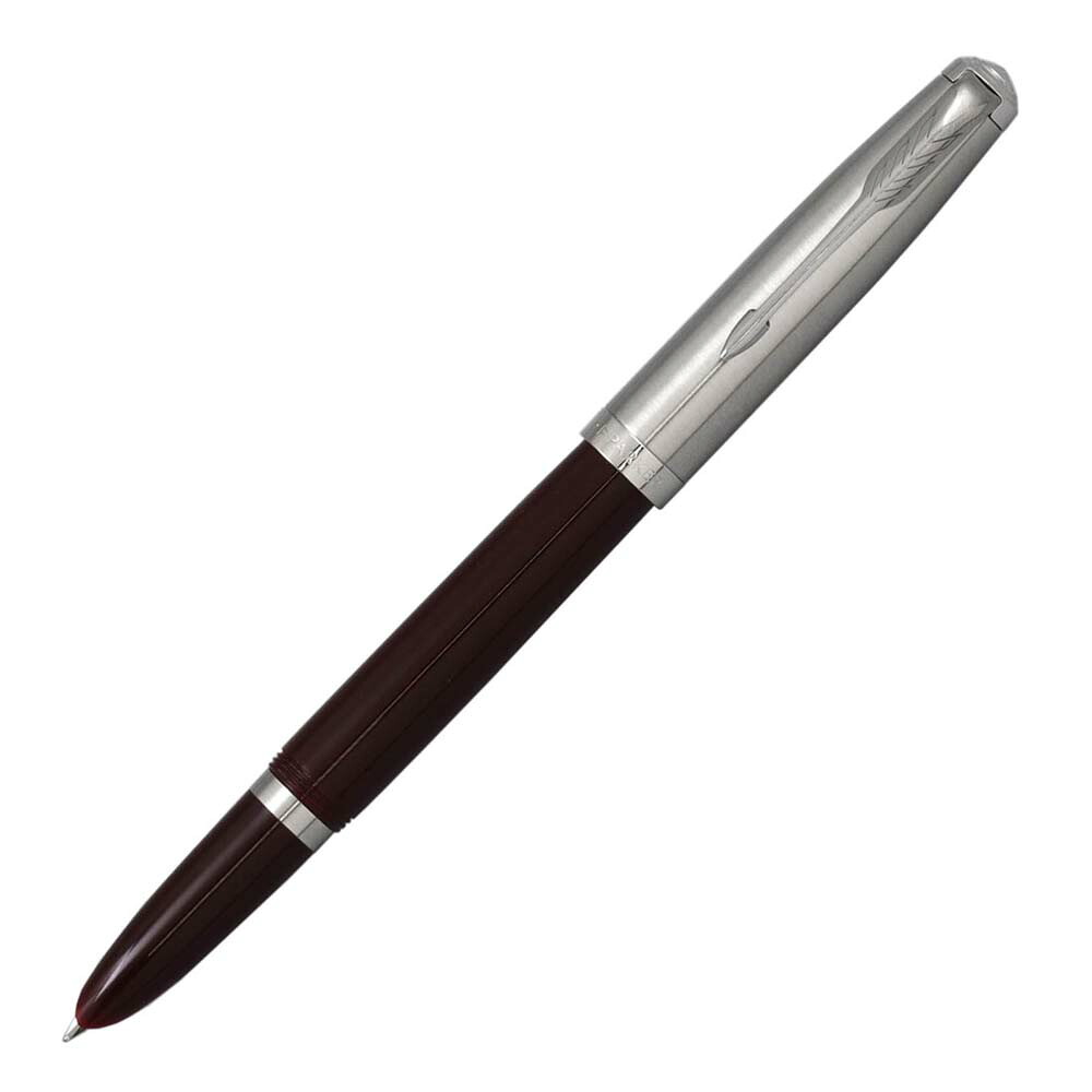 PARKER パーカー 51 バーガンディ CT 万年筆 F(細字) 2123499 国内正規品 ブランド筆記具 文房具 誕生日プレゼント クリスマス 父の日 母の日 就職祝い 入学祝い 卒業祝い 退職祝い｜Rocobi