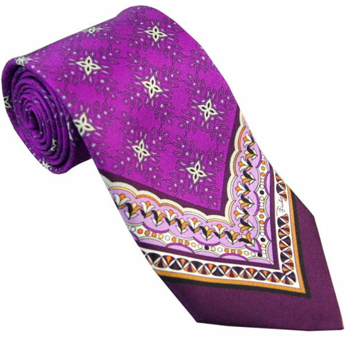 楽天市場】エミリオプッチ ネクタイ p7001x4 パープル系