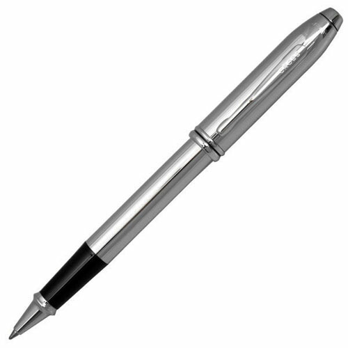 CROSS クロス タウンゼント 535 クローム セレクチップローラーボール（水性ペン） [高級筆記具 ギフト プレゼント 成人式 お祝い 父の日 バレンタイン ホワイトデー クリスマス]