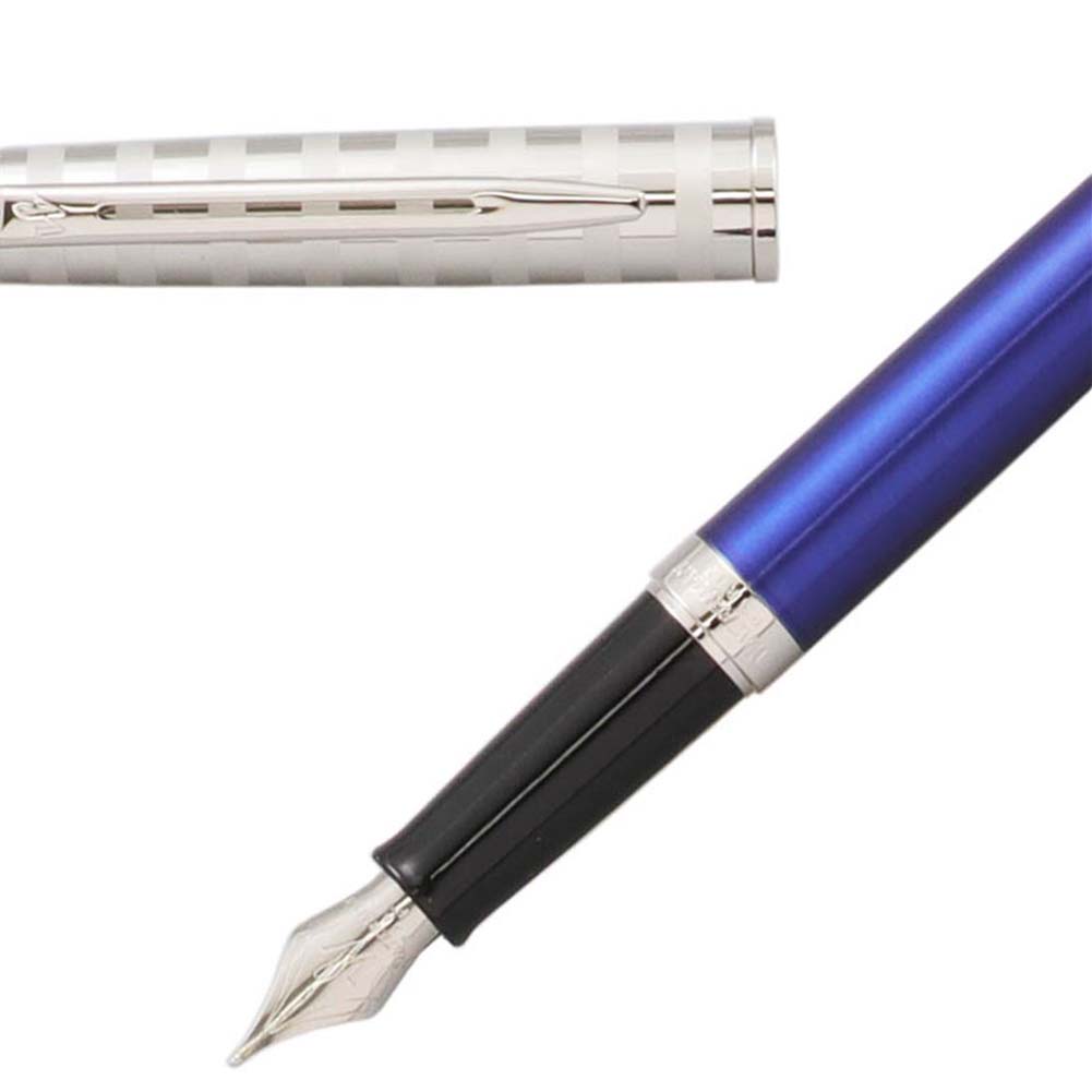 新発売の Waterman ウォーターマン メトロポリタン デラックス ストライプブルー Ct 万年筆 ペン先 F 細字 国内正規品 海外メーカー メンズ レディース 男性用 女性用 プレゼント 贈り物 包装 御祝 お祝い クリスマス Xmas 公式の Bobbievet Com