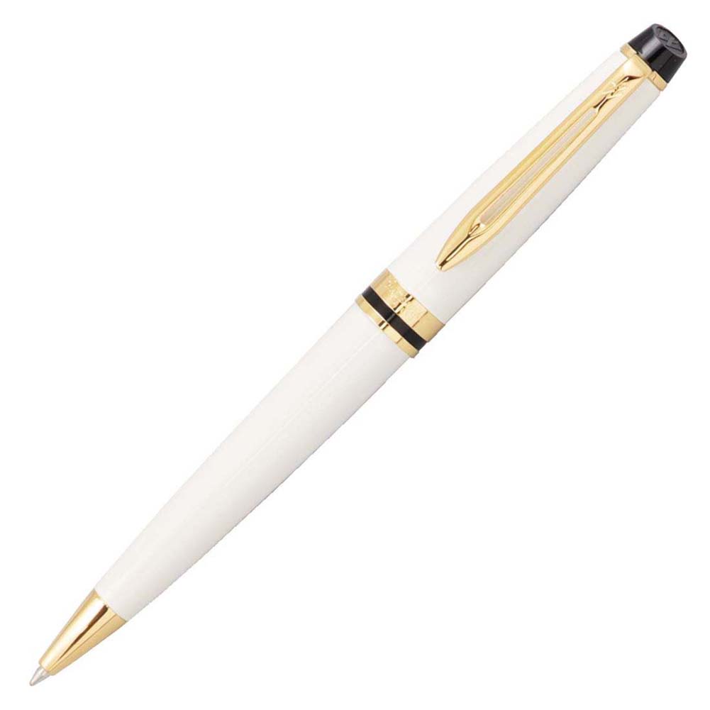 ウォーターマン エキスパート エッセンシャル アイボリー GT ボールペン 油性 2093769 回転繰り出し式 WATERMAN ブランド筆記具 文房具 誕生日プレゼント クリスマス 父の日 母の日 就職祝い 入学祝い 卒業祝い 退職祝い