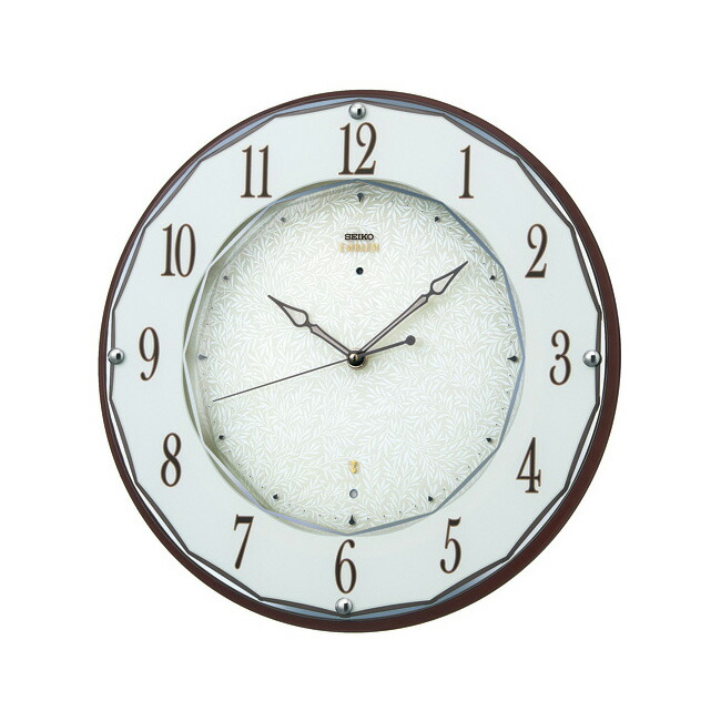 楽天市場】送料無料 セイコー エンブレム 電波時計 壁掛け時計 HS556W