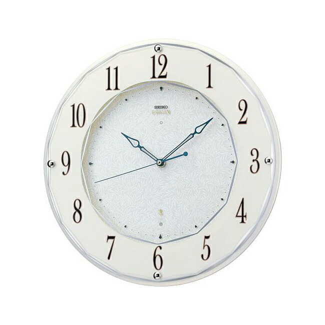 楽天市場】送料無料 セイコー エンブレム 電波時計 壁掛け時計 HS556W