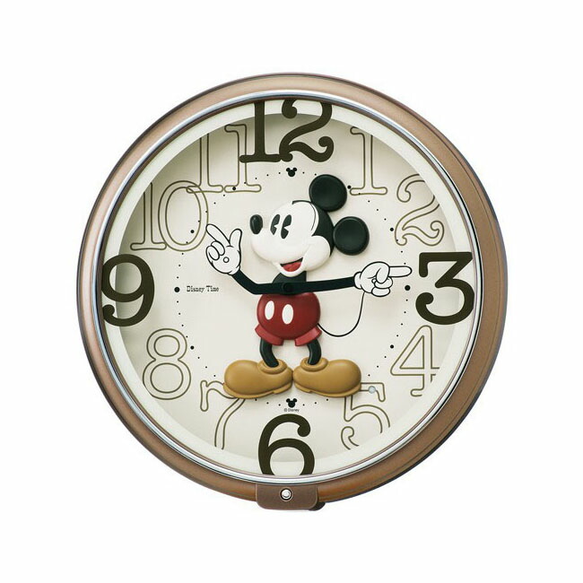 掛け時計 セイコー ディズニー 時計壁掛け クォーツ Fw576b ミッキーマウス ミッキーの手 メロディー 音楽 ディズニータイム アナログ Disney キャラクター 子供 キッズ セイコークロック Seiko 贈り物 入学 入園 卒業 卒園 記念 結婚祝い 新築 引越し 祝い 母の日