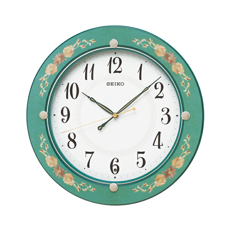 楽天市場】セイコー クロック 電波時計 壁掛け時計 KX321A アナログ