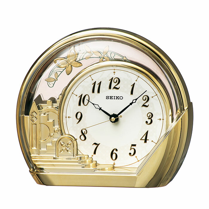 楽天市場】セイコー SEIKO クォーツ クロック 飾り ピエロ 振り子