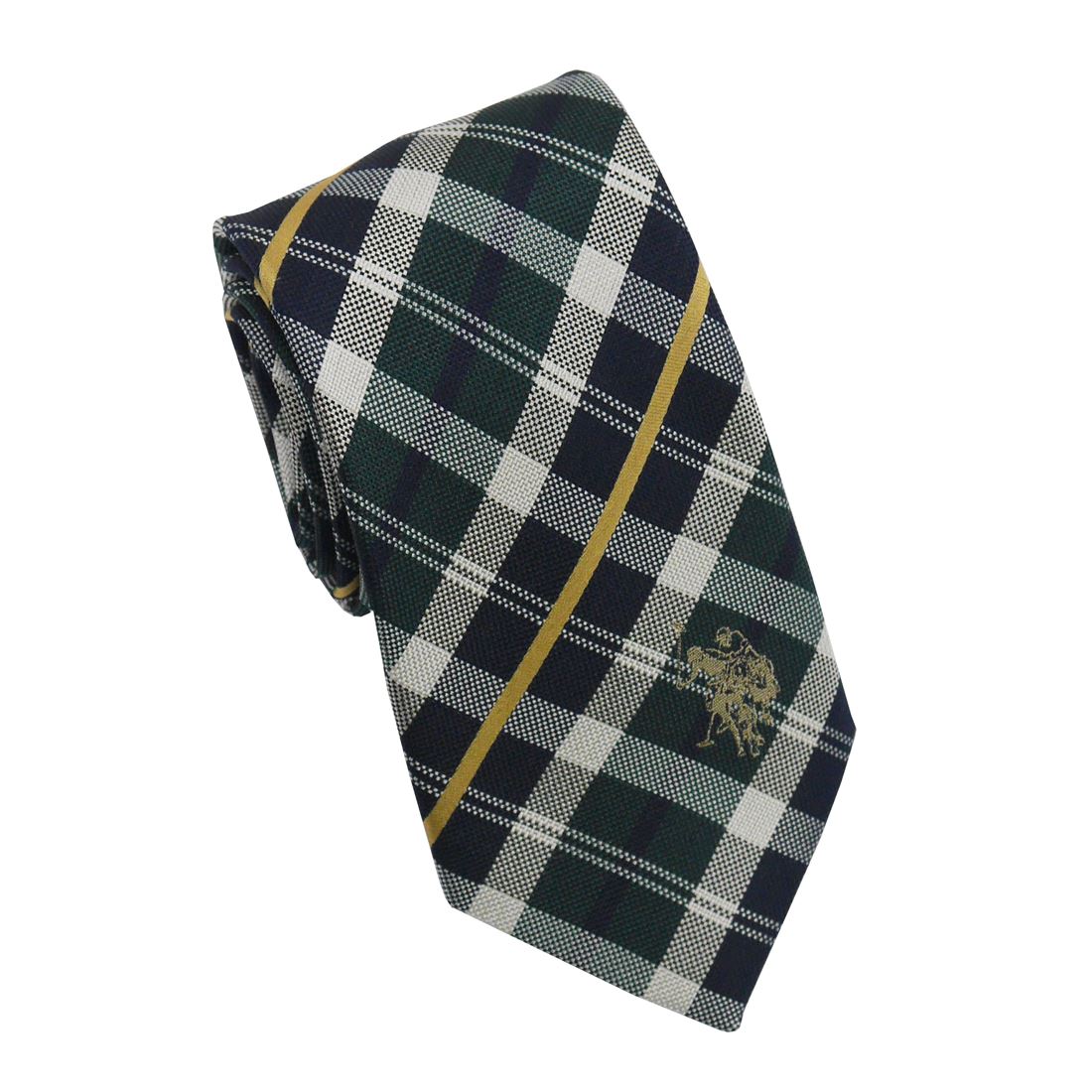 U.S. POLO ASSN.（ユーエス ポロ アッスン） U.S. POLO　ネクタイ(先幅:約8cm)USPA-106 GREEN/BEIGE USPA-106_GREEN_BEIGE GREEN/BEIGE