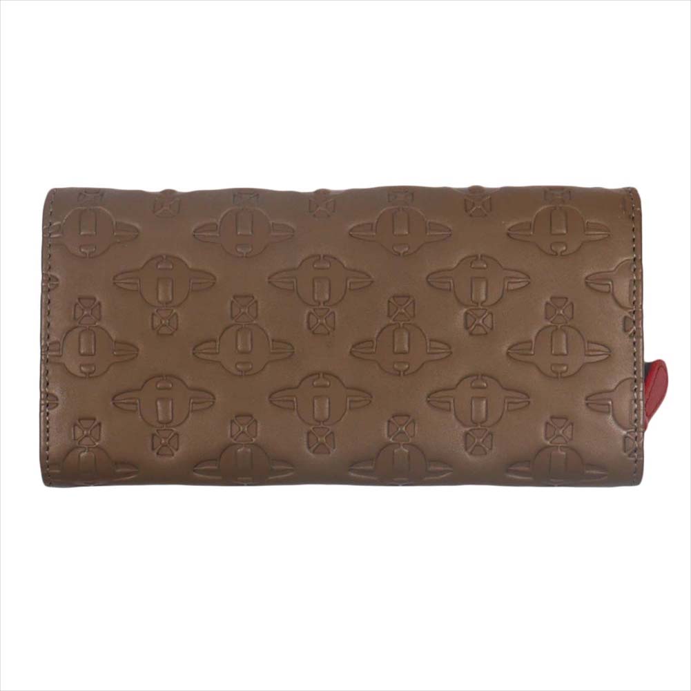 ウエストウッド ヴィヴィアン 長財布 ブラウン系 レディース 対応 アウトレット品 レディース 1032v30v ヴィヴィアン ブラウン系 訳あり Taupe 小銭入れ有り 茶色 Viviout D 350 女性用 Vivienne Westwood ビビアン 人気 ブランド Rocobi 数量限定 訳アリ価格 未使用