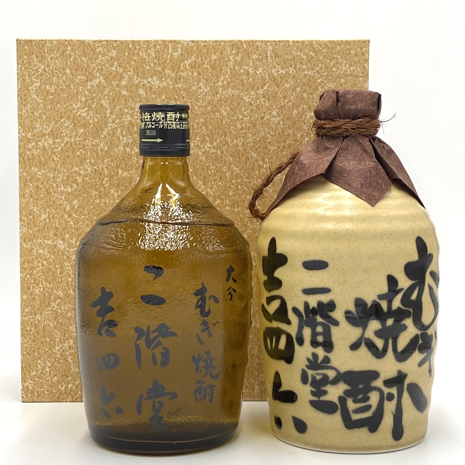 楽天市場】二階堂 KKセット（吉四六壷720ml＋720ml瓶）麦焼酎