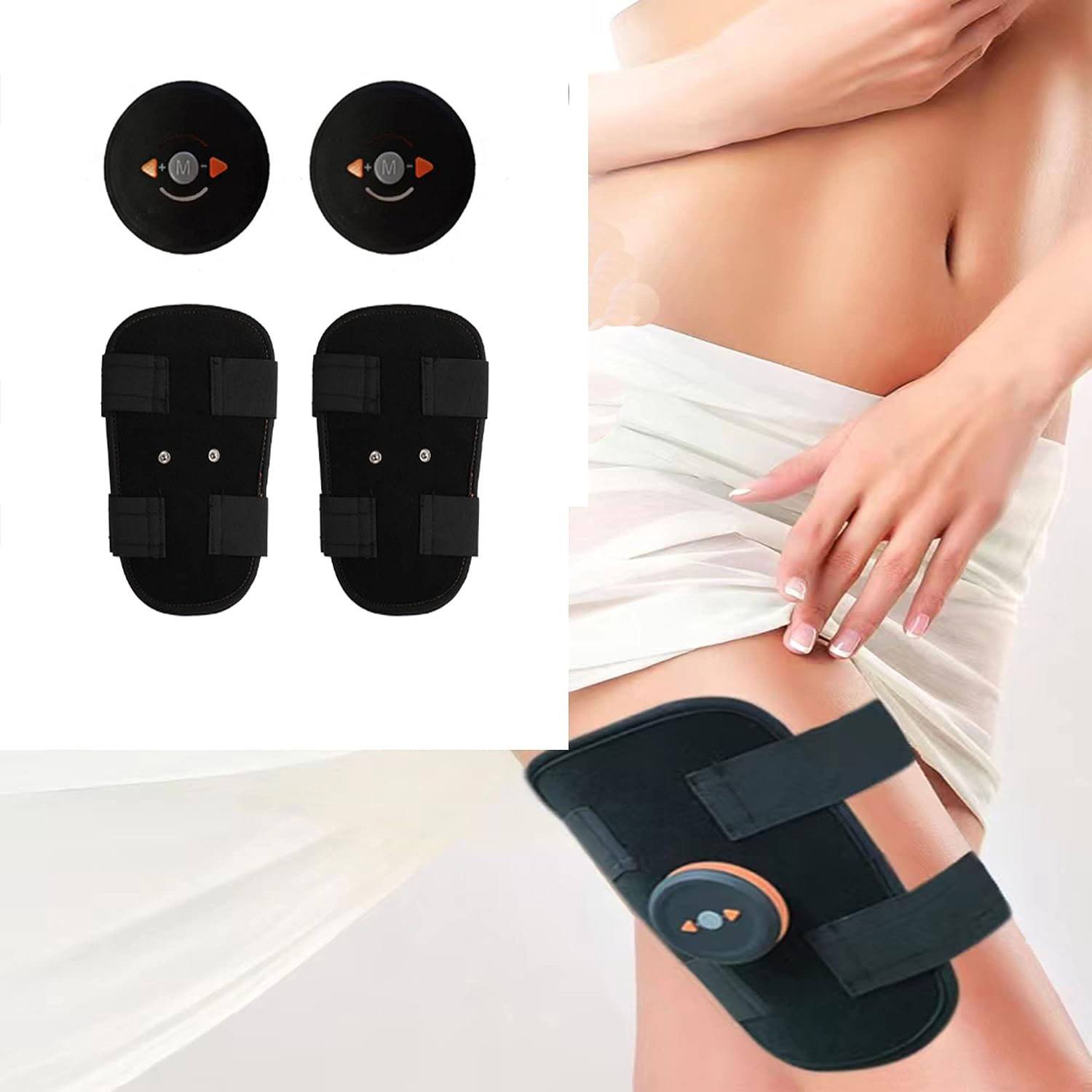 楽天市場】新バージョンems二の腕ふくらはぎ(2個入り)帯が伸縮できる