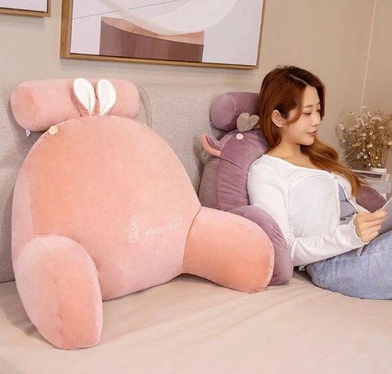 背もたれ クッション ベッド 肘掛け 読書用クッション おしゃれ かわいい 一人暮らし ごろ寝 リビング ミニ 北欧 コンパクト ふわふわ クッション 枕 ゲームクッション ギフト プレゼント 小さい 父の日 実用的 在宅 テレワーク 抱き枕 マルチクッション