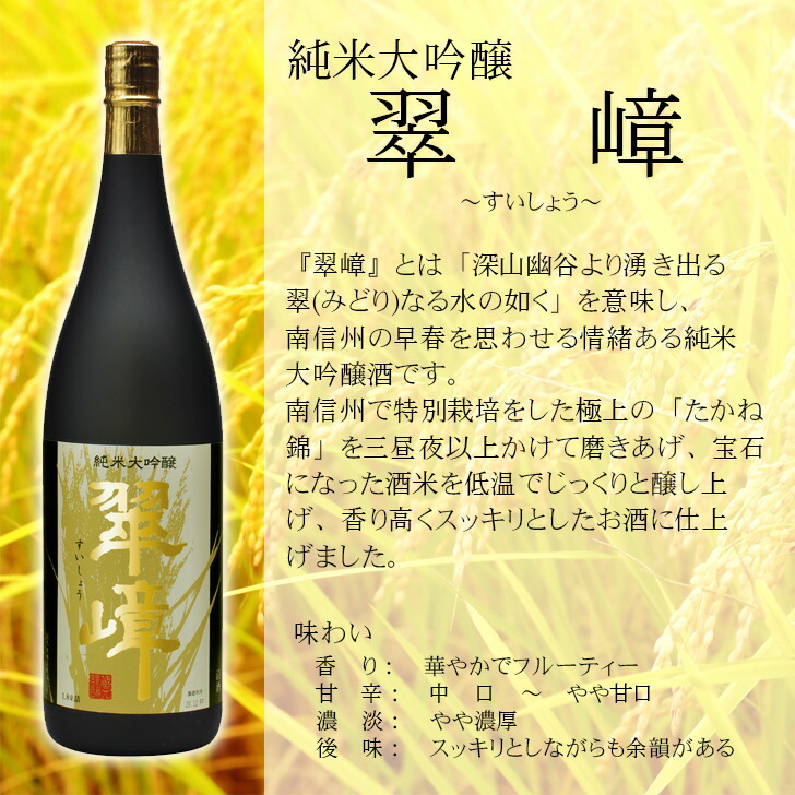 日本酒 純米大吟醸 最高級 ギフト 送料無料長野の地酒 喜久水 純米大吟醸 翠嶂 箱無し 1 800ml 2本 Timgroomarchitects Com
