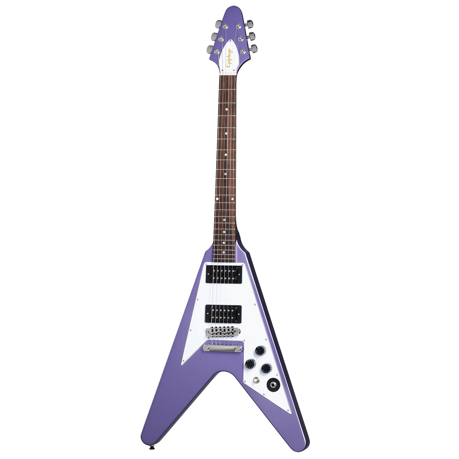 EPIPHONE エピフォン Kirk Hammett 1979 Flying V (Purple Metallic) | エピフォン カーク・ハメット フライングV|キクタニミュージック 店
