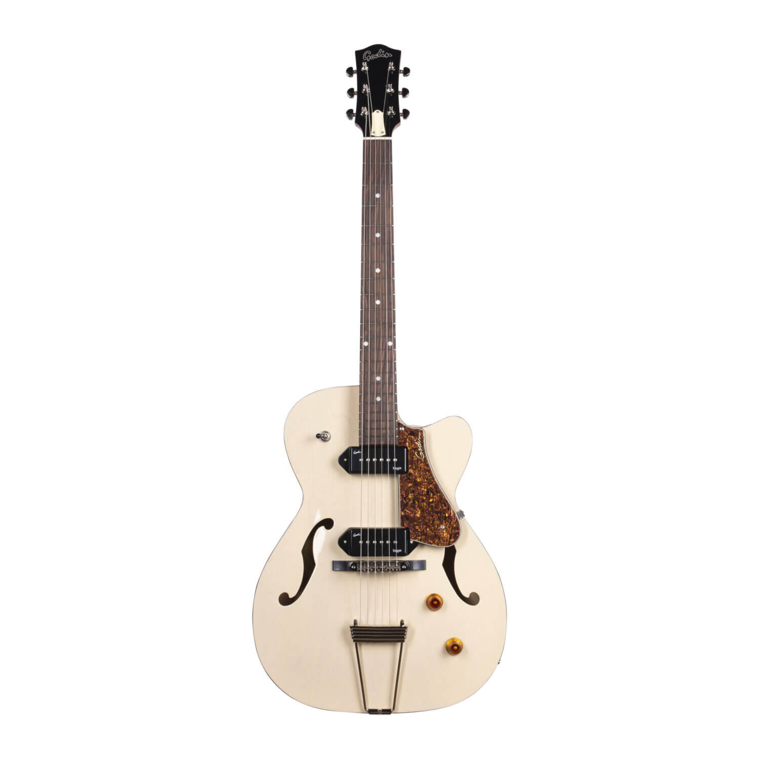 Godin Guitars 5th Ave TL Kingpin P90 Trans Cream HG｜キクタニミュージック 店