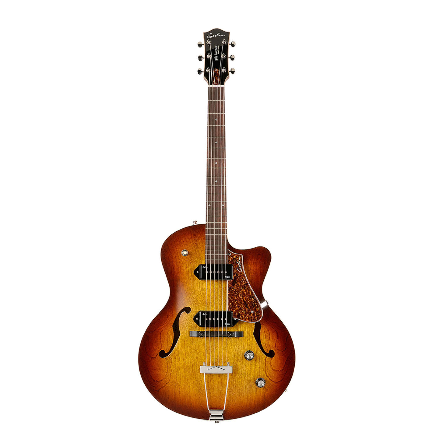 楽天市場】Godin Guitars 5th Avenue Kingpin P90 Cognac Burst