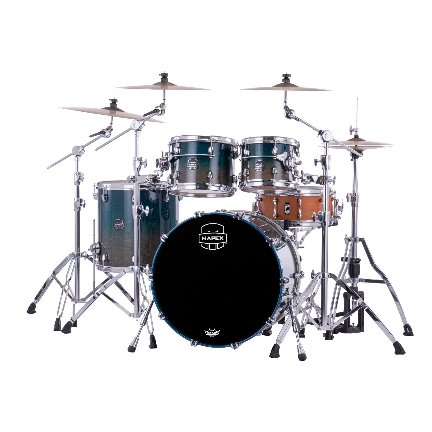 MAPEX SATURN EVOLUTION DRUM SET EXOTIC AEGEAN FADE (OE)|キクタニミュージック 店