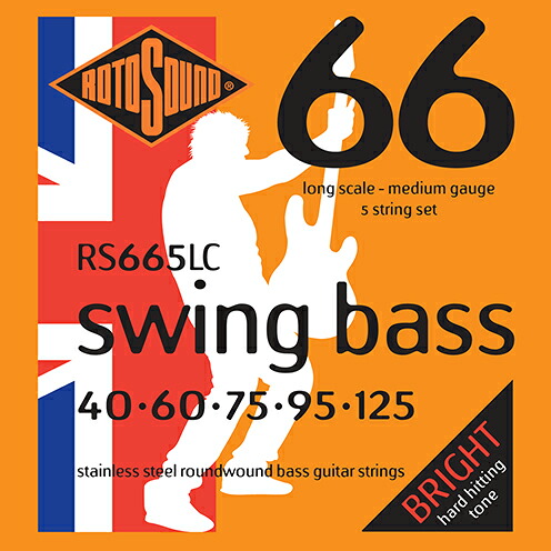 ROTOSOUND Swing Bass 66 RS665LC [エレキベース] | ロトサウンド エレキベース弦
