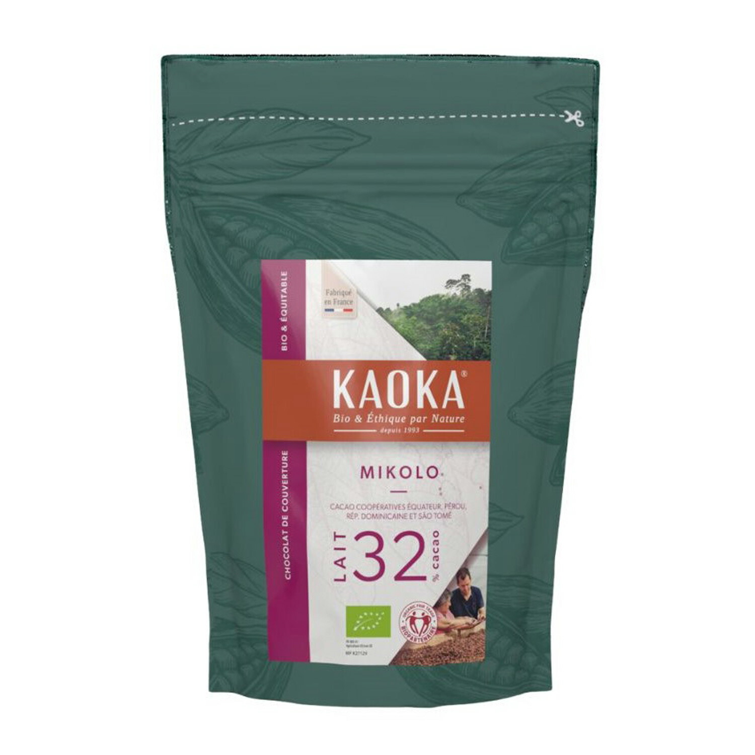 楽天市場】KAOKA (カオカ) 製菓用オーガニックチョコ ミルク