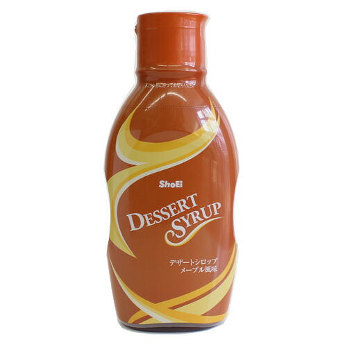 【楽天市場】ShoEi デザートシロップ メープル風味 580g / 筑波乳業 パンケーキ クレープ デザートソース 製菓材料 パン材料