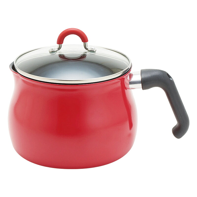 ToMay IH対応マルチポットL レッド SRA-9474 内祝い ギフト プレゼント ご挨拶品 誕生日 粗品 お返し 御礼 割引 景品 品物 写真入り メッセージカード のし