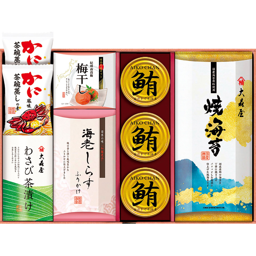 【母の日 2026】 大森屋 磯浪漫 (OCR-EO) ギフト セット 詰合せ 内祝い 贈答 お返し プレゼント 贈り物 お歳暮 お中元