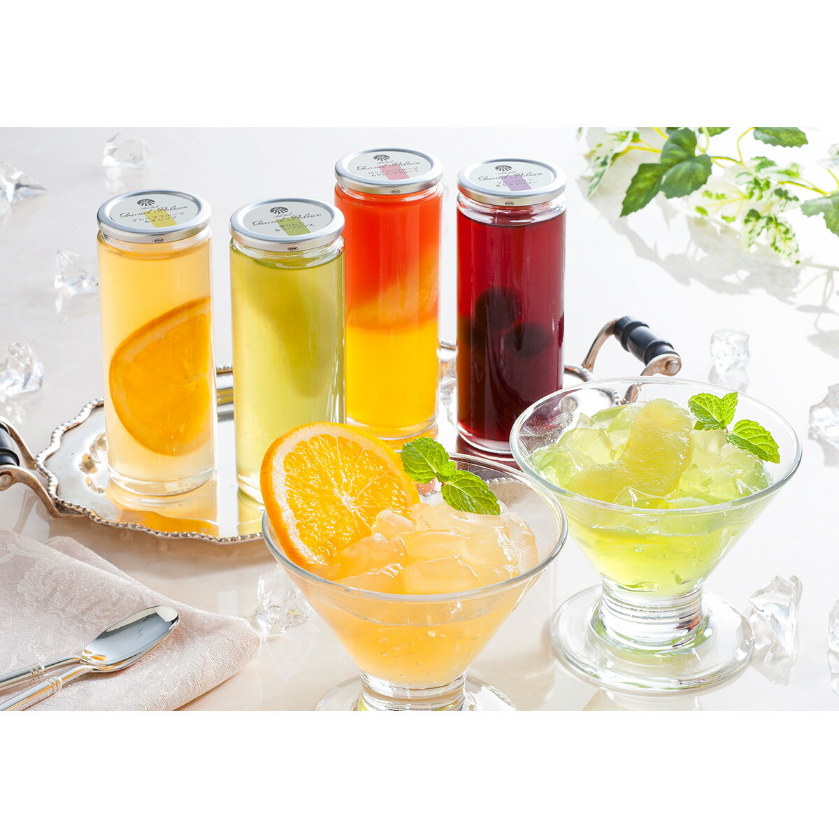 楽天市場 送料無料 お中元 21 ギフト ホテルグランドパレス監修 フルーツゼリー 4種 計 6個 Yj Pj3 おしゃれ ゼリー 美味しい おすすめ スイーツ ご馳走 贅沢 御中元 ゼリー 涼菓 人気 21年 日頃の感謝 夏のご挨拶 お礼 贈り物 Gift ギフトの