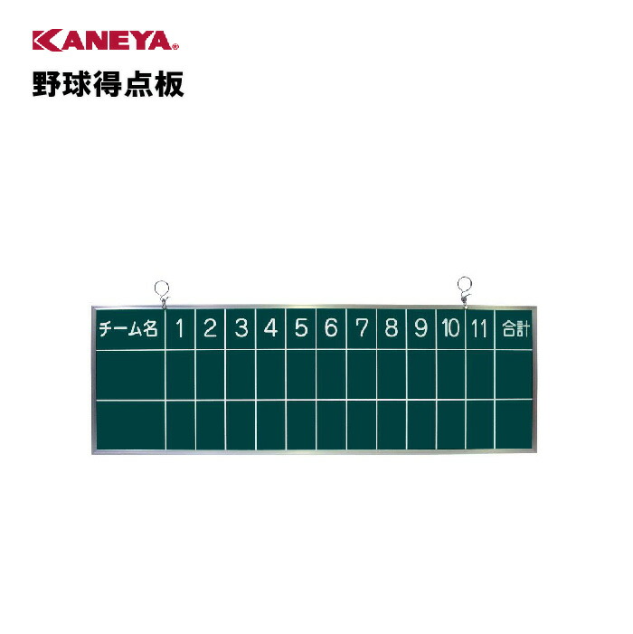 楽天市場】野球用得点板 チョーク利用可 ベースボールスコア