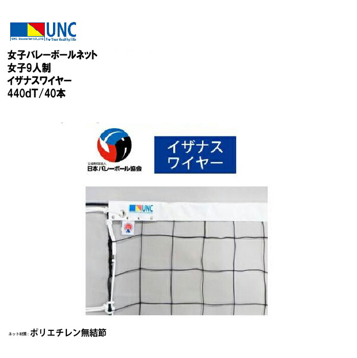 楽天市場】ウザワネット 女子バレーボールネット 女子9人制 テクノーラ