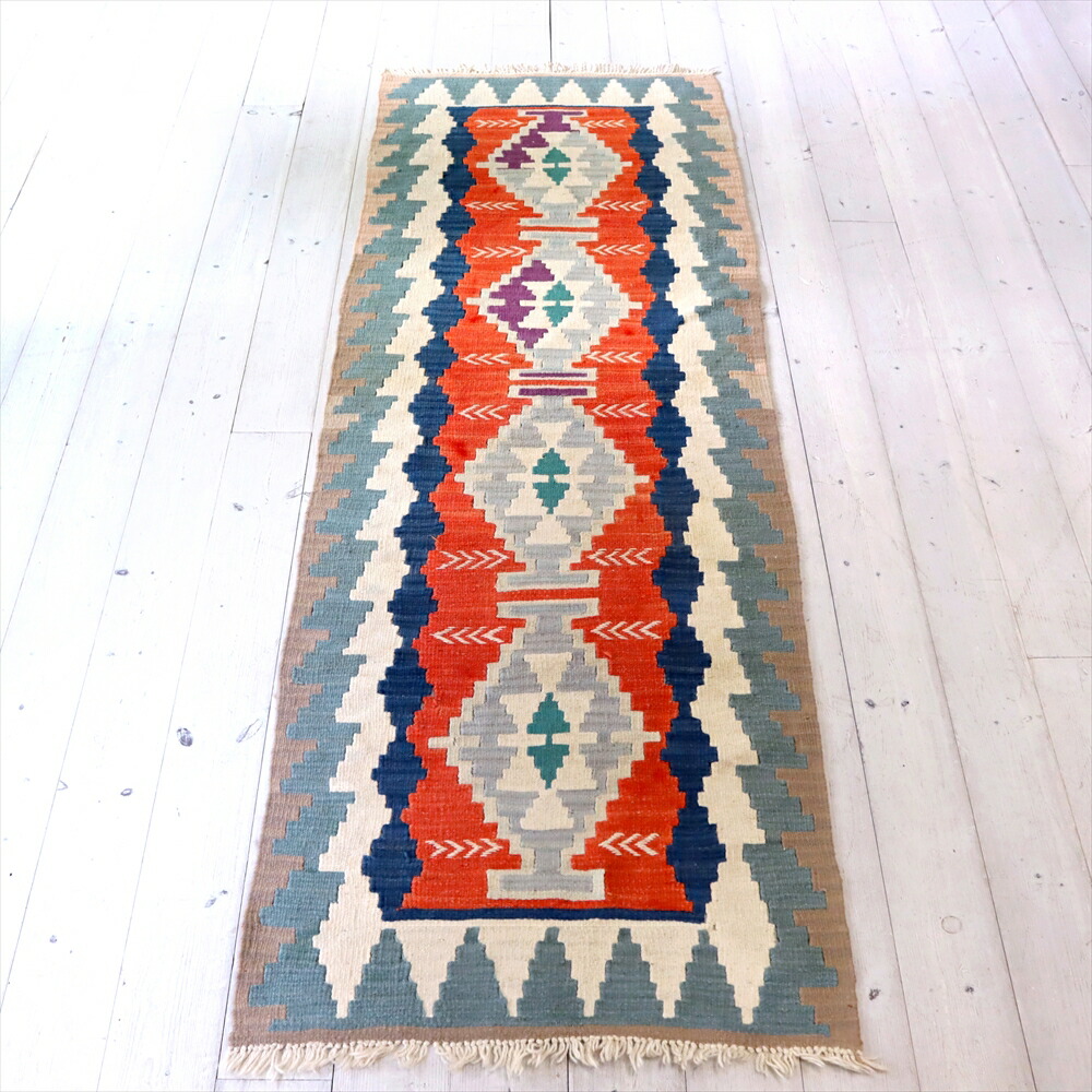 楽天市場】トルコのカイセリキリム・ミンダーサイズ47×49cmトルコ