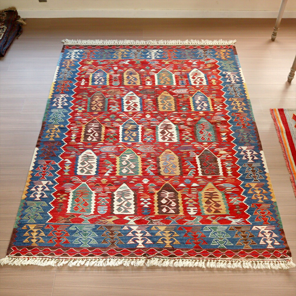 楽天市場】Turkish Kilim 手織りの草木染キリム・コンヤ セッヂャーデ