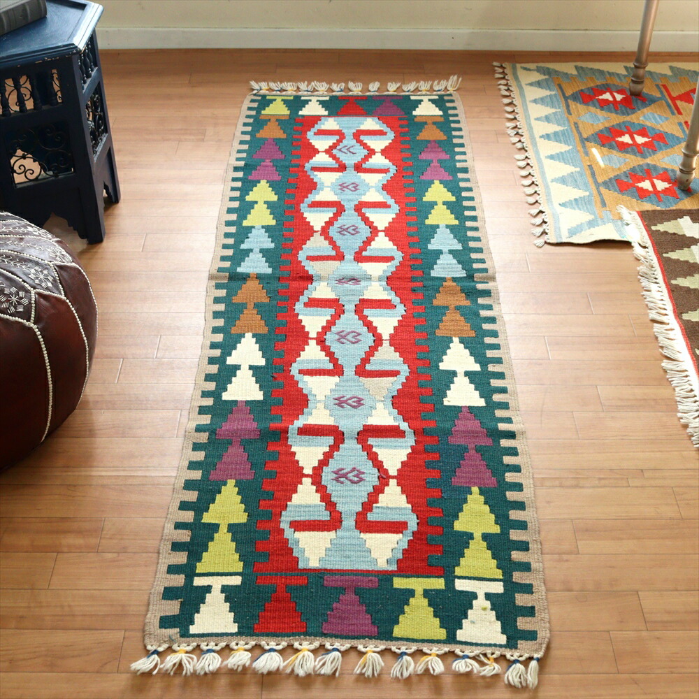 楽天市場】トルコのカイセリキリム・ミンダーサイズ47×49cmトルコ