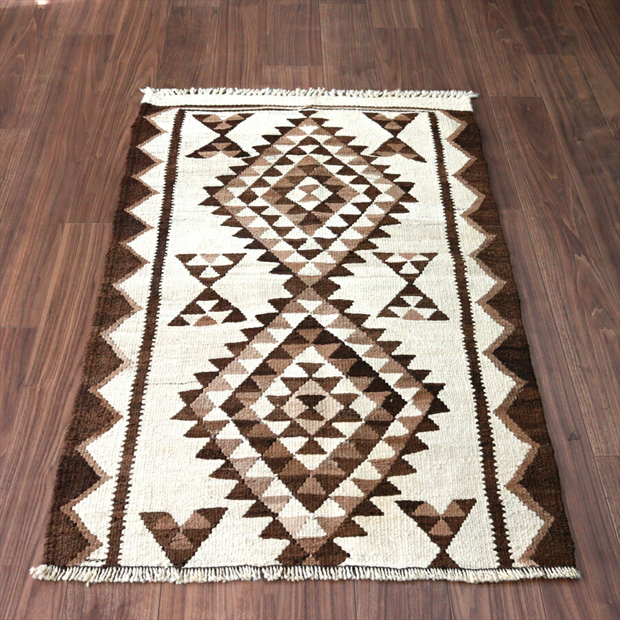 楽天市場】【15%OFFクーポン対象】トルコの手織りキリム ヤイヤル197