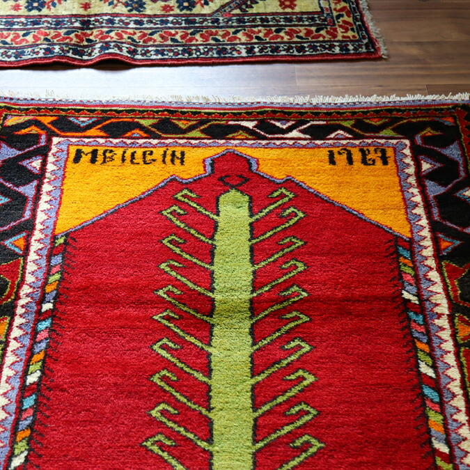 【格安出品】トルコ ヴィンテージ ラグ 草花パターン柄 約114×197cm ヴィンテージ ラグ トルコ」の人気商品一覧 | 安い商品を通販