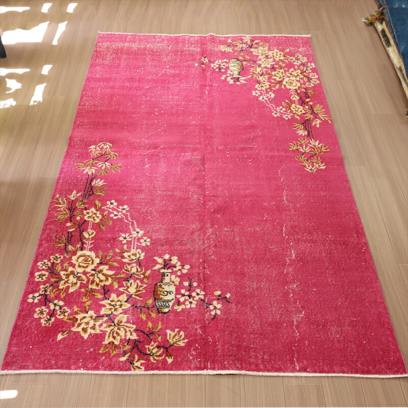 ラグ・カーペット vintage rug, 214 楽天市場】リサイクルラグ(オールドカーペット)・オーバーダイド
