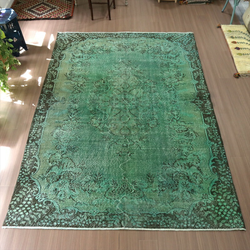 楽天市場】ヴィンテージ オーバーダイドラグ マスタードイエロー 194