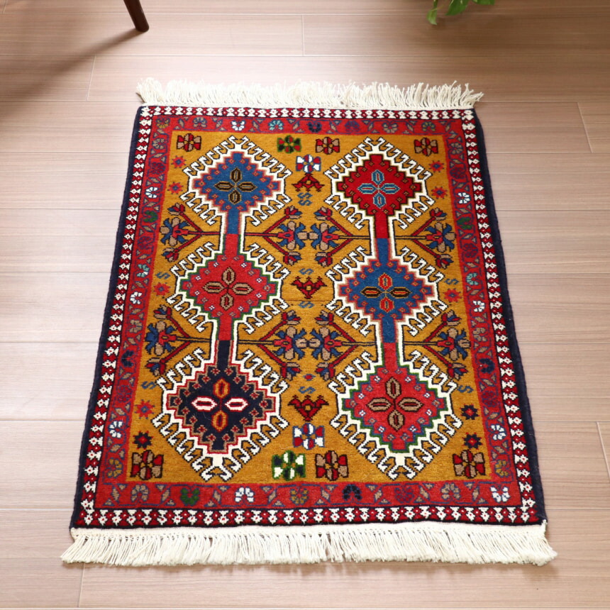 楽天市場】【15%OFFクーポン対象品】部族絨毯 イラン南部ヤラメ 130