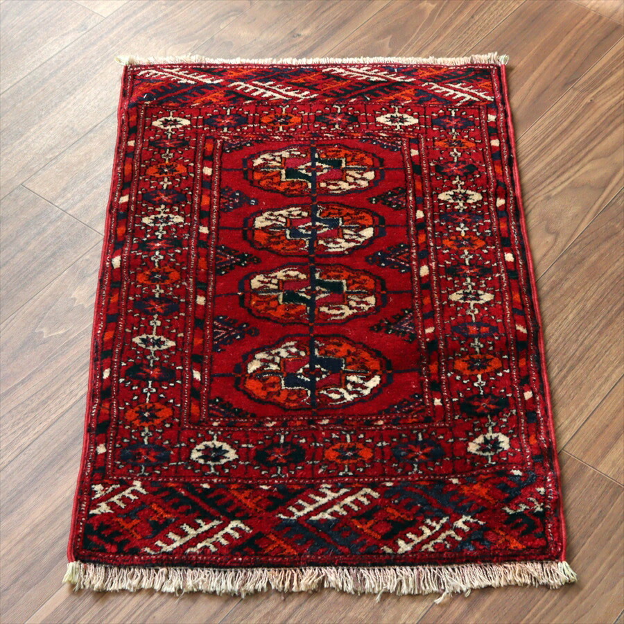 185×78 バルーチ族ラグ ヴィンテージラグ、トライバルラグ、手織り絨毯