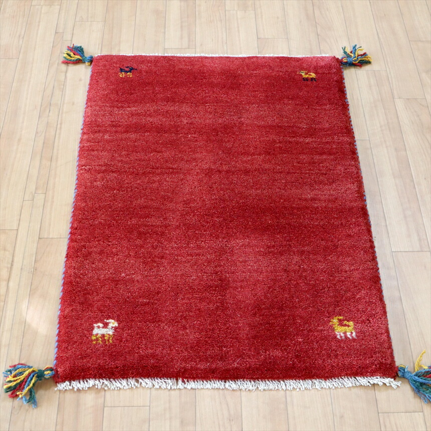 【現地買付】③ギャッベ イラン製 新品 現地買付】③ギャッベ イラン製 新品