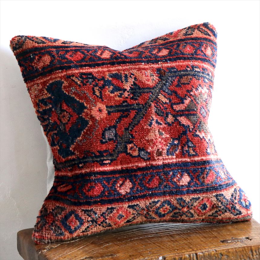 楽天市場】【15%OFFクーポン対象】ヴィンテージラグ クッションカバー