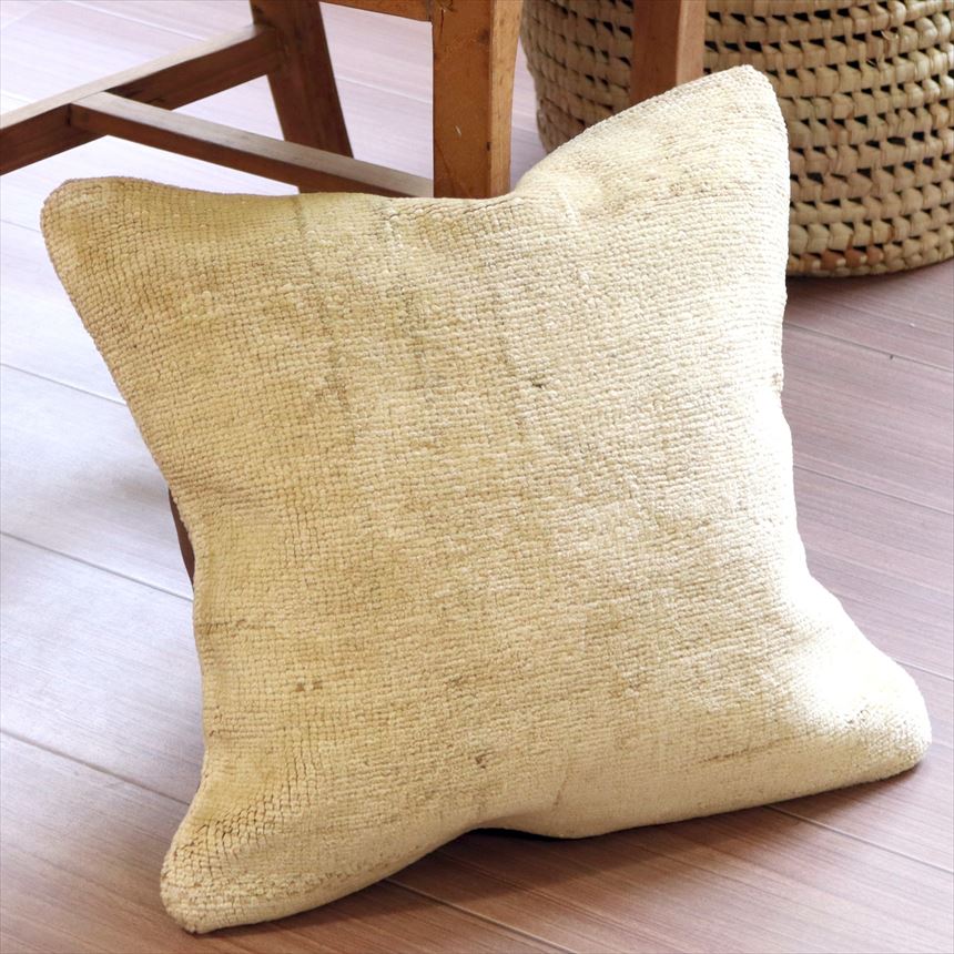 楽天市場】ヴィンテージラグクッションカバー 44×40cm トルコ絨毯