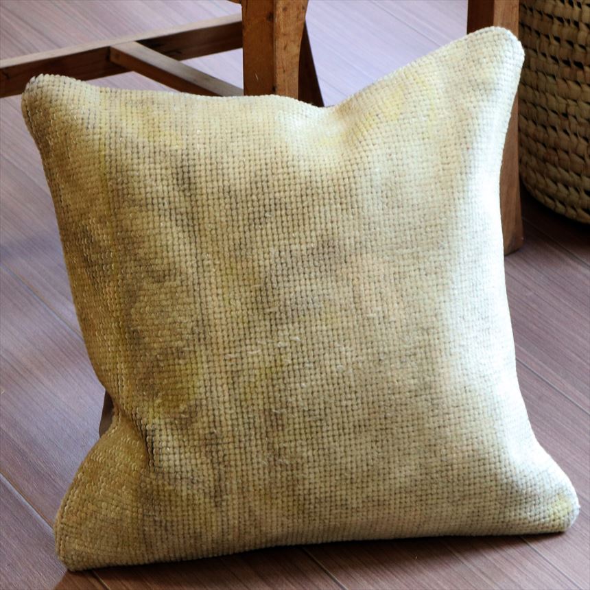 楽天市場】ヴィンテージラグクッションカバー 44×40cm トルコ絨毯