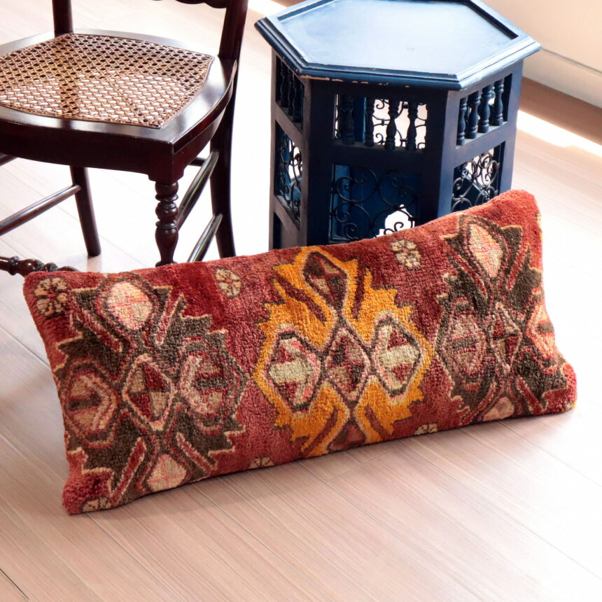 クッションカバー ヴィンテージ イラン ラグ トライバル C 楽天市場】ヴィンテージラグクッションカバー 40×40cm