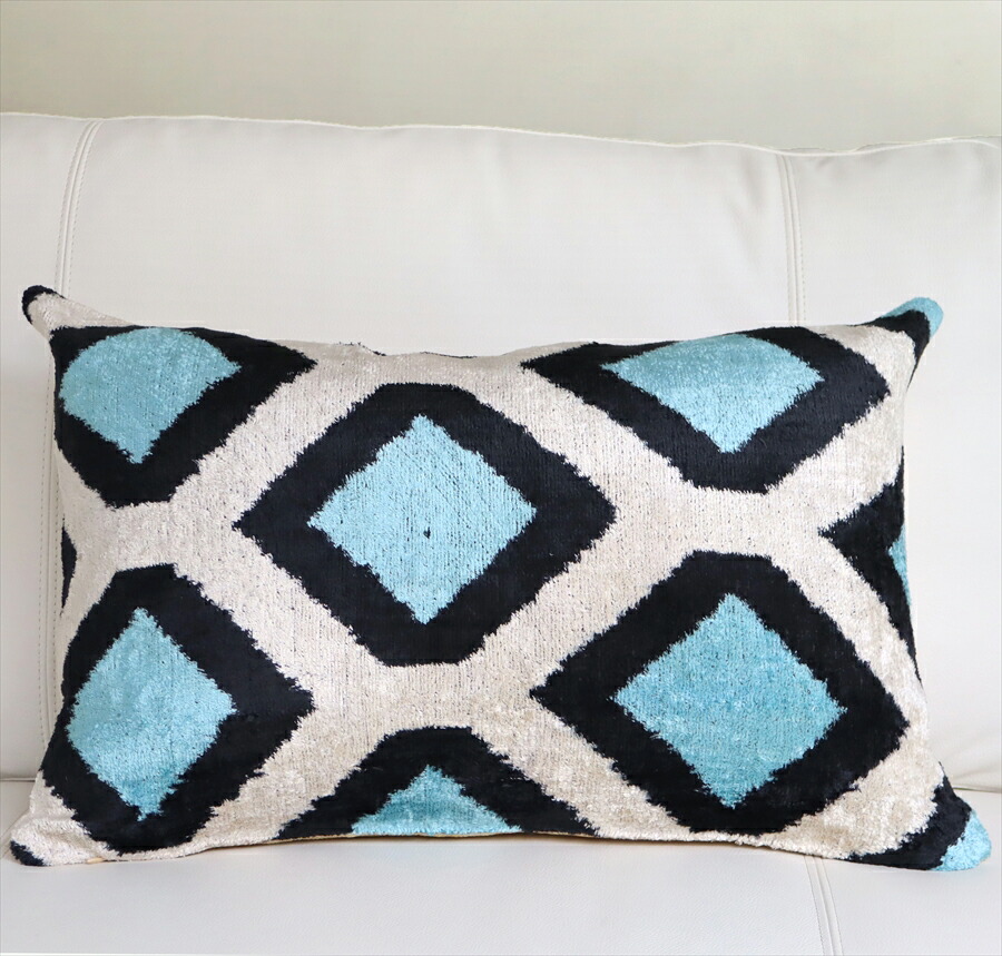 楽天市場】【15%OFFクーポン対象】アトラス(イカット・絣) クッション